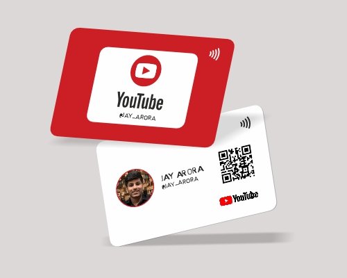 YouTuber NFC Card