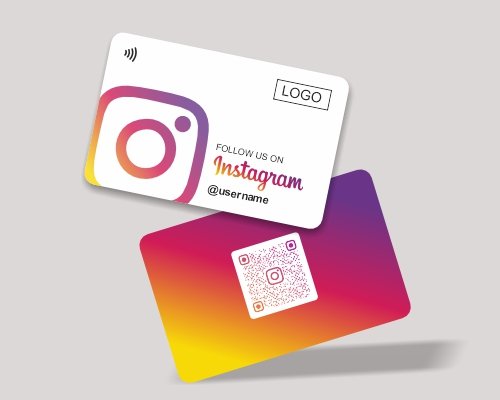 Instagram Influencer Card